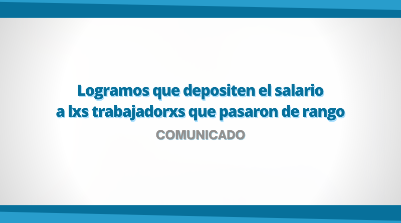 Comunicado y reunión del Consejo Directivo