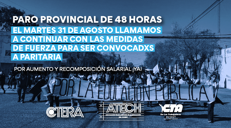 Paro provincial de 48 horas