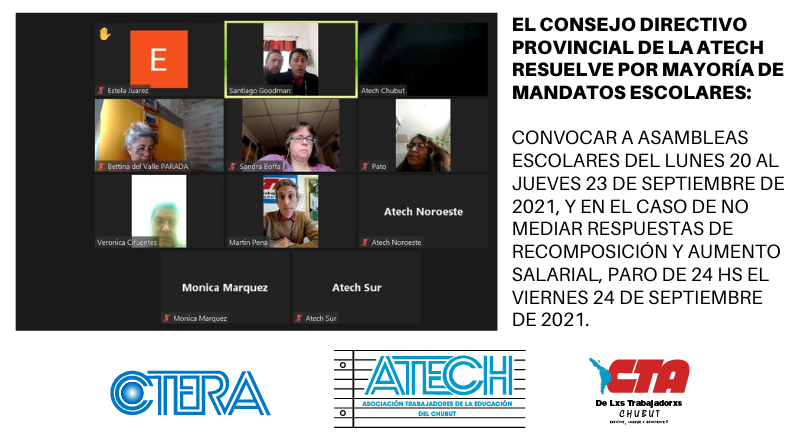 Resolución del Consejo Directivo Provincial