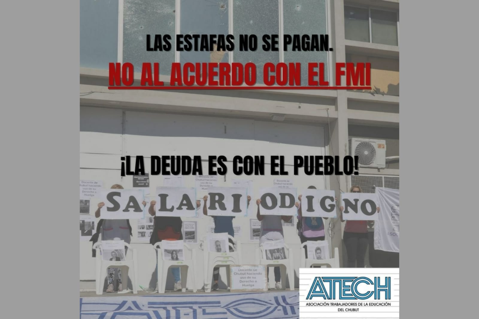 Las estafas no se pagan ¡NO al acuerdo con el FMI!