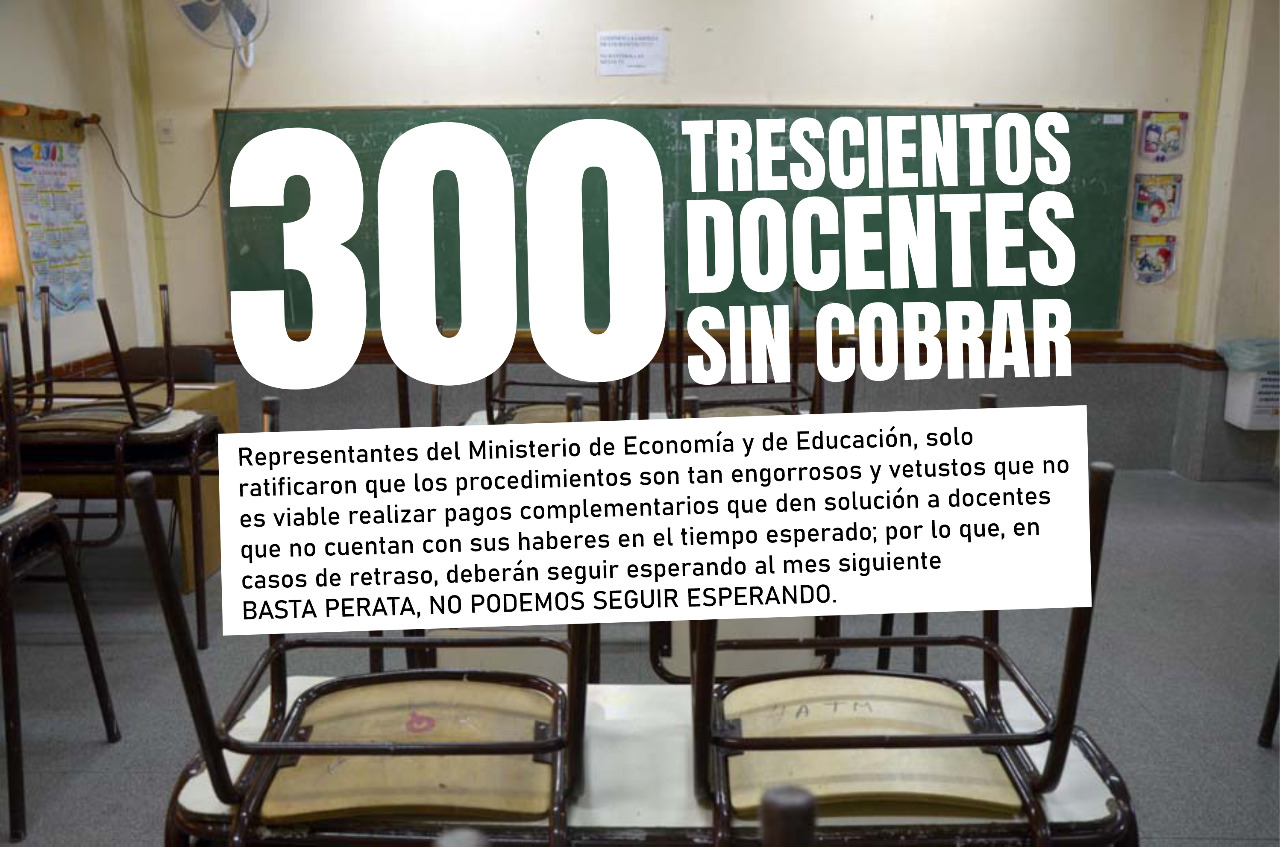Problemas con los pagos en tiempo y forma: tampoco hay solución del gobierno