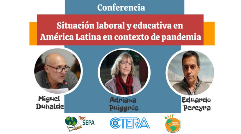 Conferencia: Situación laboral y educativa en América Latina en contexto de pandemia