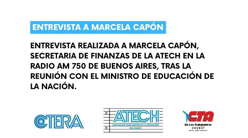 Entrevista a Marcela Capón en AM 750