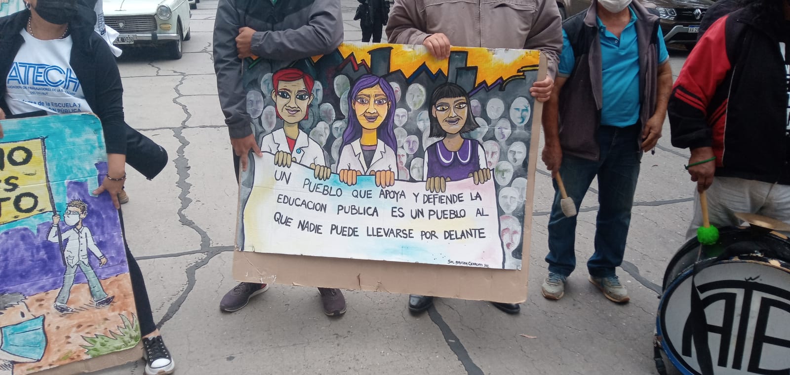 Solidaridad con los dirigentes de ATECh judicializados por defender los derechos laborales de los docentes