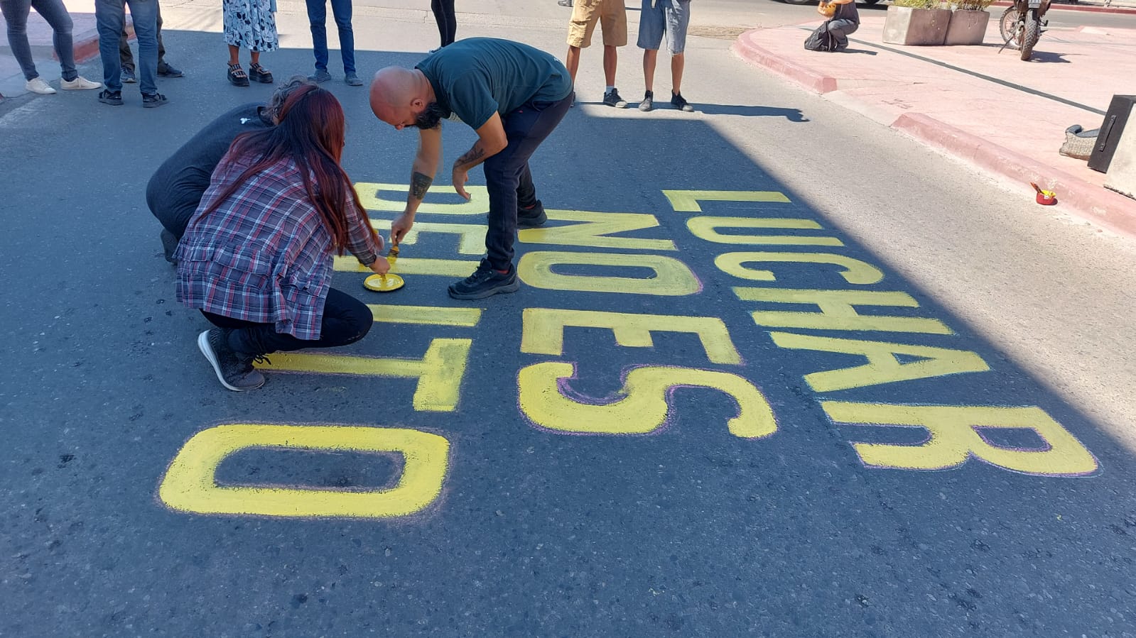 Concentración en el Juzgado Federal de Esquel en repudio a la criminalización de la protesta