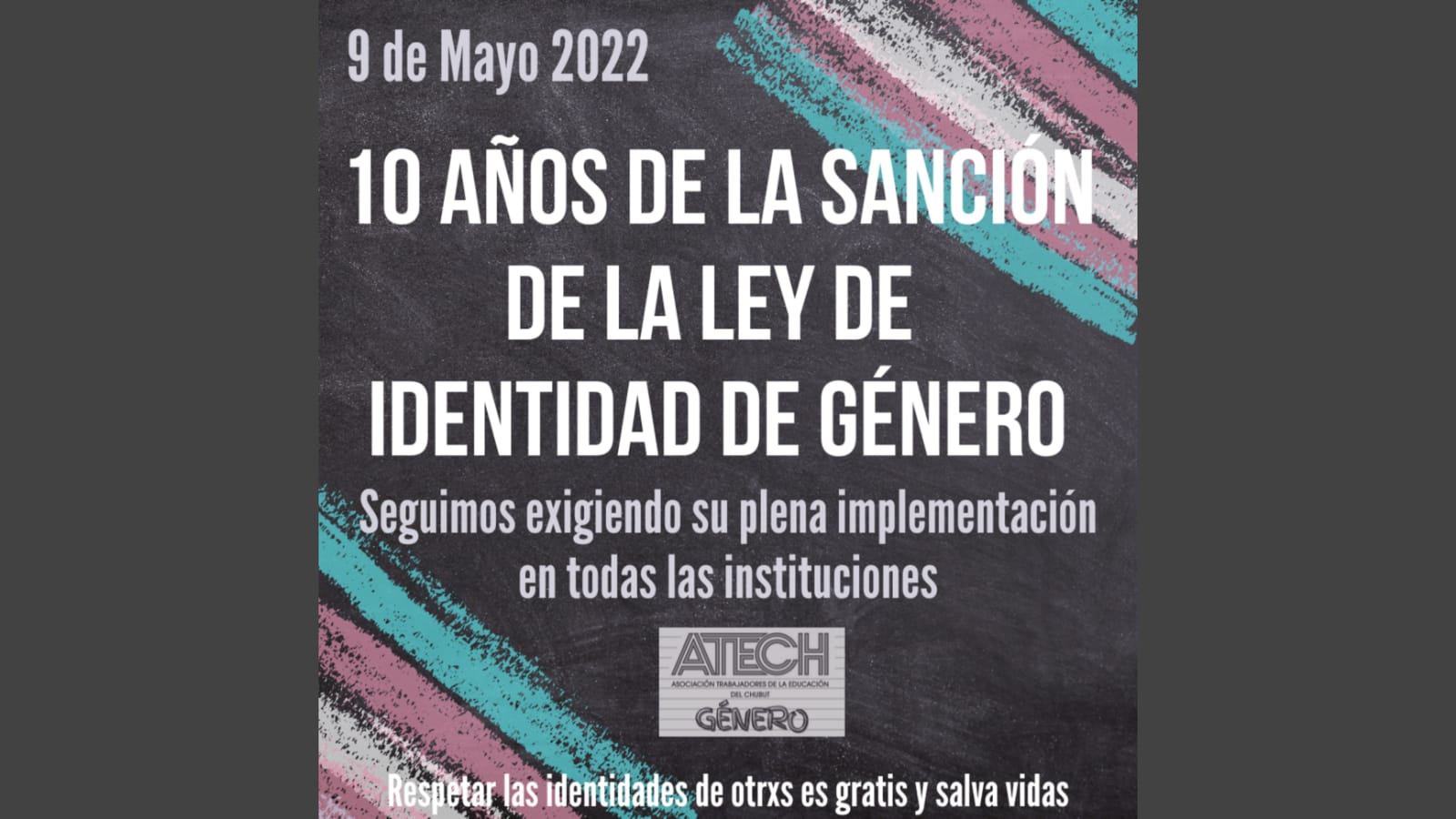 A 10 años de la sanción de la Ley N° 26.743 de Identidad de Género en Argentina