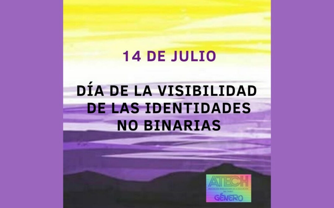 14 de julio – DÍA DE LA VISIBILIDAD DE LAS IDENTIDADES NO BINARIAS