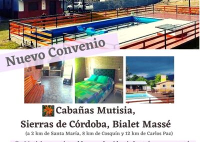 Sierras de Córdoba – Cabañas Mutisia