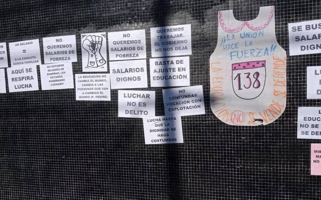 Otra maniobra del gobierno para desactivar la unidad y lucha docente