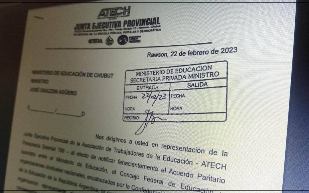 ATECH volvió a solicitar la apertura de Paritarias