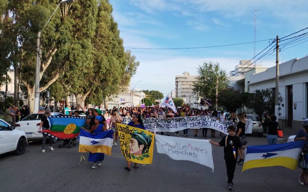 8M – Crónicas del 7° Paro Internacional Feminista en Chubut