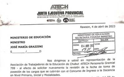 Concurso de ingreso: respecto a la fecha de toma de posesión de cargos