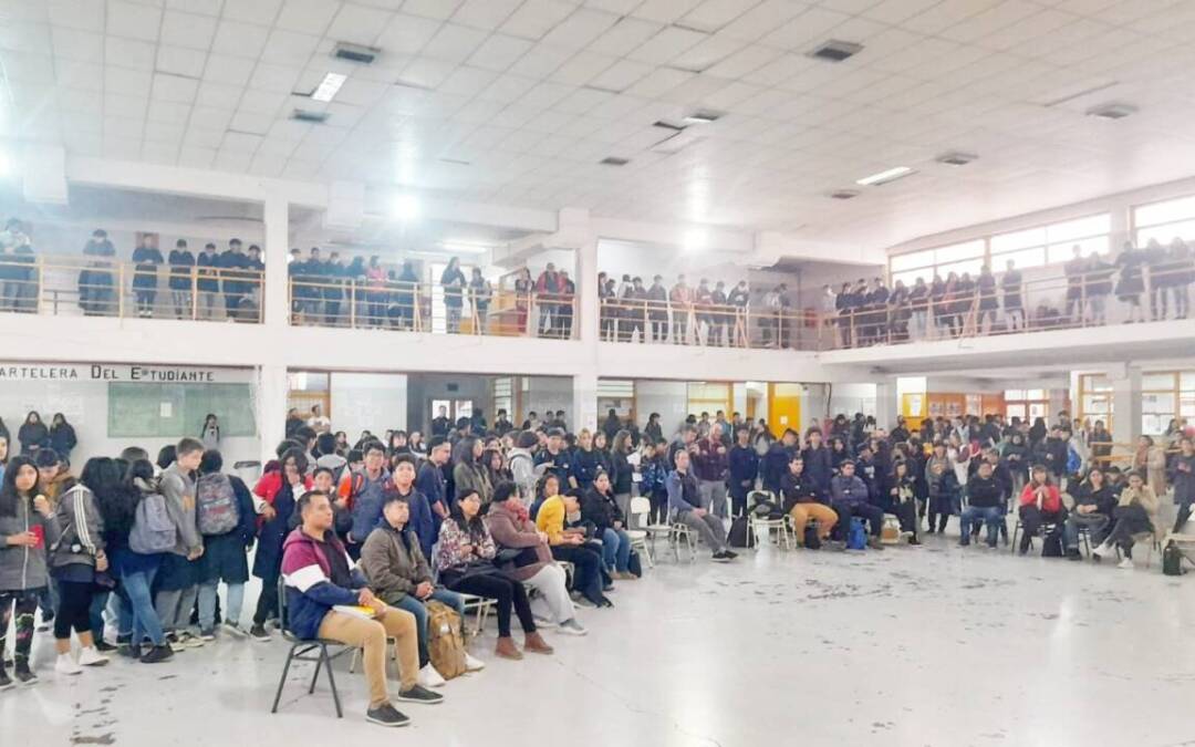 En la Politécnica de Madryn la unidad y la firmeza pusieron freno a la intervención de Grazzini y sus amigos