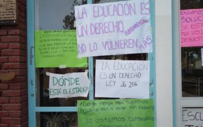 Familias de la Escuela N°38 de Cushamen exigen mejoras edilicias