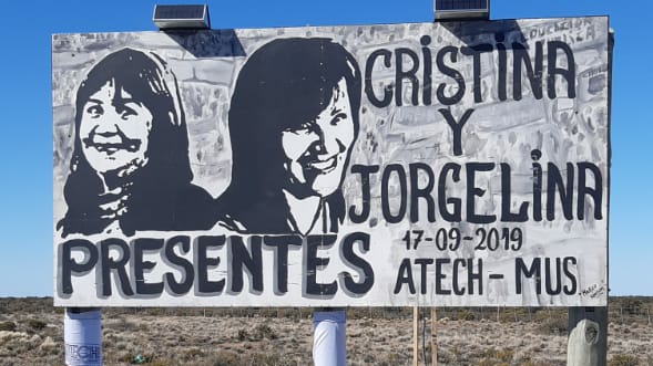 María Cristina y Jorgelina ¡Presentes!