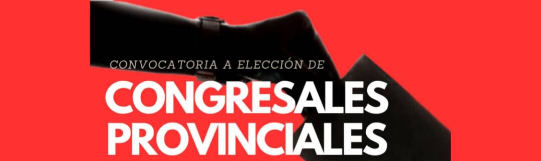 ELECCIONES DE CONGRESALES 2023- BUSCÁ TU MESA