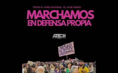 Todxs al paro nacional el 24 de enero: Marchamos en defensa propia