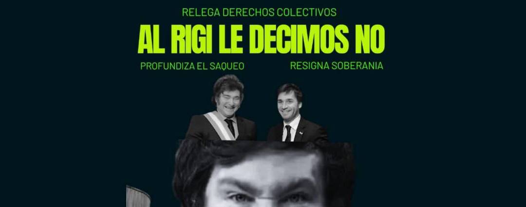 No al RIGI en Chubut